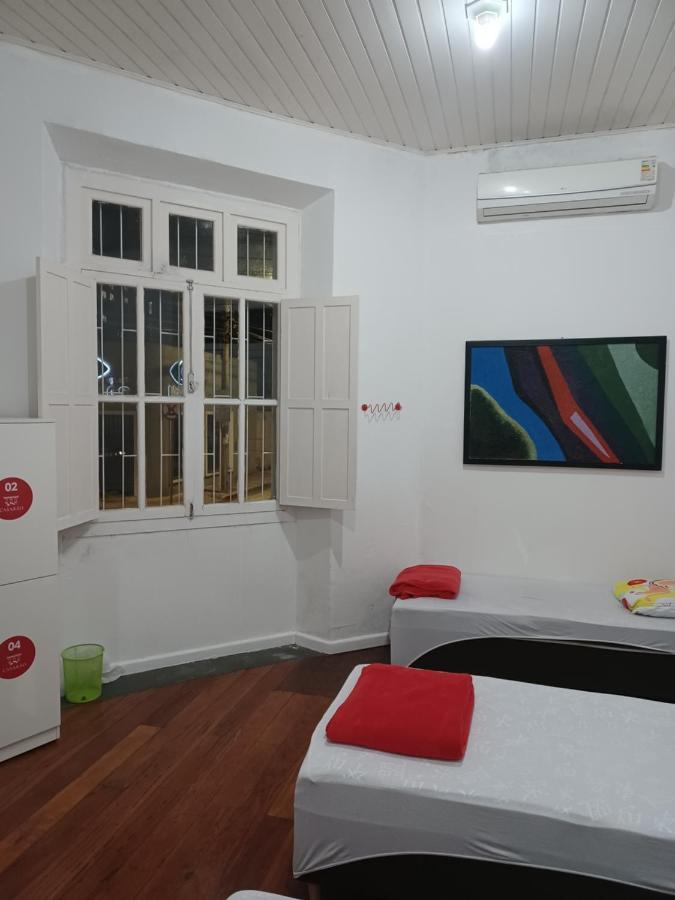 Casarao Hostel & Quartos Privados Флорианополис Экстерьер фото